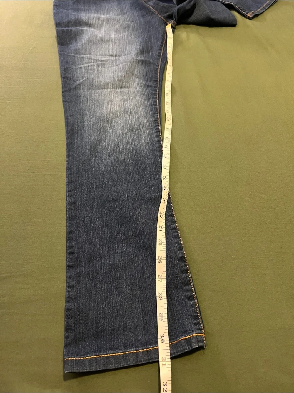 Dark Blue Faded Skinny Jeans Girl’s Size 20